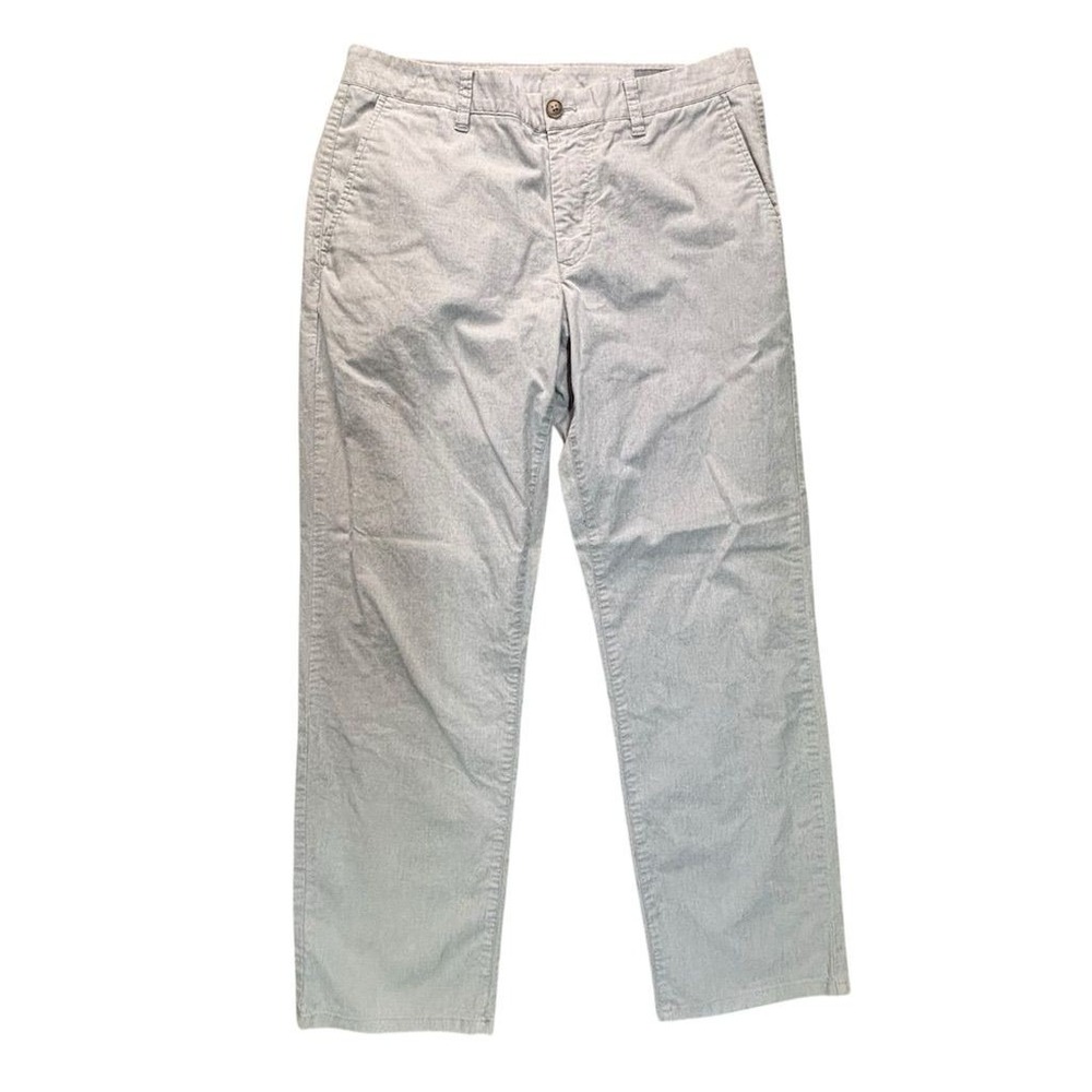 Bonobos‎ Men's Dress Pants Gray Flat Front Classic Fit Size 33x30